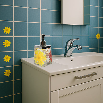 Accessori bagno dispenser porta spazzolino portasapone scopino