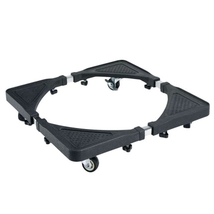 Base supporto per mobiletti carrello 40x40 cm con rotelle per pacchi piante bombole - enzoled
