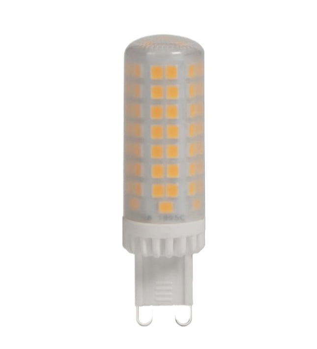 Luce LED G9 7W 3000K - luce calda, basso consumo, adatta a interni accoglienti enzoled