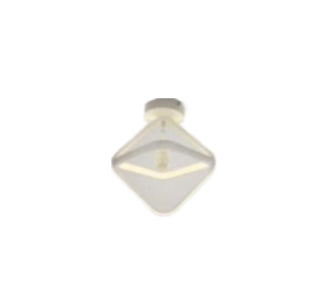 Lampadario Soffitto 25W 3000K, Alluminio PVC Ferro - Illuminazione Bianca enzoled