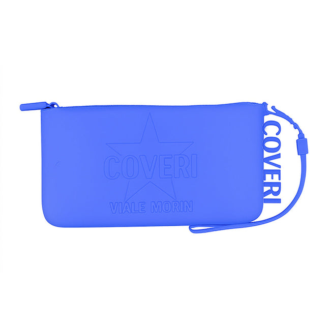 Borsello in silicone unisex Coveri pochette con cerniera e manico enzoled