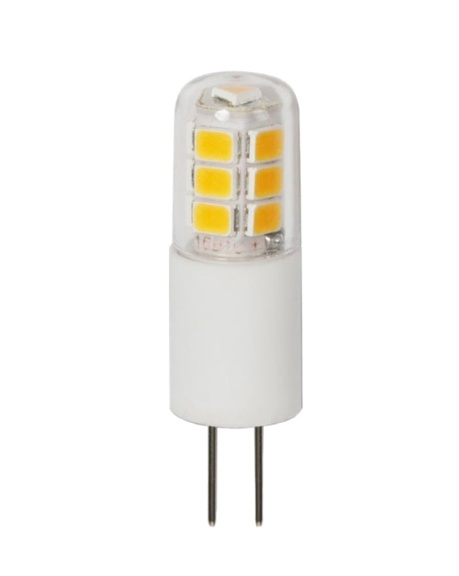 Lampadina LED G4 2W 3000K – Durata 15.000 ore e certificazione CE, lampadina in PS per sicurezza e durata enzoled