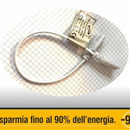 Cavo di Prolunga 3 Pin da 30cm per Plafoniere Lineari T5 – Cavo di Giunzione LED per Collegamento Lampade enzoled