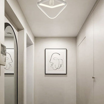 Lampadario Soffitto 25W 4000K, Alluminio PVC Ferro - Illuminazione Bianca enzoled