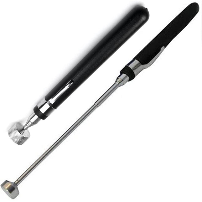 Calamita estensibile telescopica fino a 60 cm con gancio in acciaio