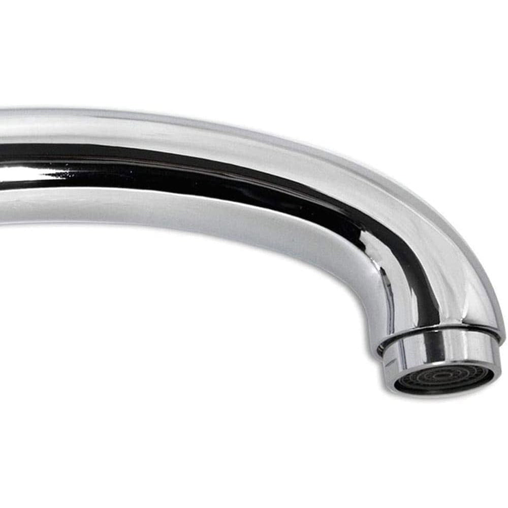 Canna di ricambio curva bassa per miscelatore da lavello attacco universale 2.7 cm - enzoled
