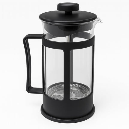 Cappuccinatore montalatte manuale in vetro 300 ml schiuma caffè latte