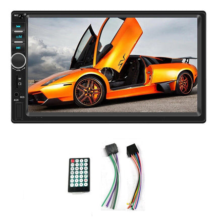 Autoradio con monitor 7” 2 DIN touch con telecomando bluetooth usb/tf/sd  aux - enzoled
