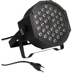 Lampada stroboscopica rgb 36 led 36 watt luce strobo 7 modalità di illuminazione con attacco dmx per festa discoteca locale party - enzoled