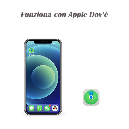 Mini localizzatore GSP per iphone IOS allarme cerca oggetti tracker bluetooth app dove’è - enzoled