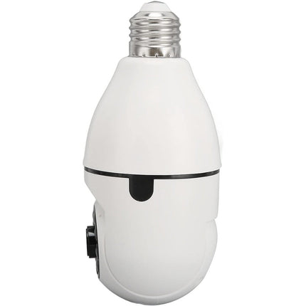 Telecamera IP led lampadina E27 wifi 2.4 Ghz lente 360° videosorveglianza visione notturna controllo remoto app - enzoled