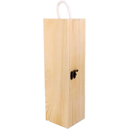 Cassetta portabottiglie in legno vino champagne per decoupage enzoled
