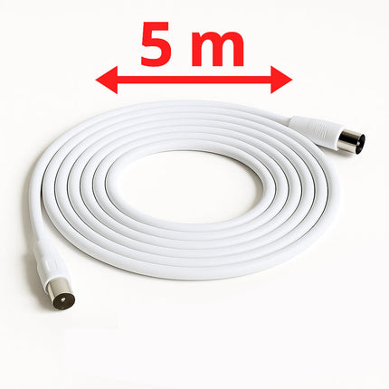 Prolunga antenna coassiale RG59 TV M/F 1.5-3-5-8 m video digitale enzoled