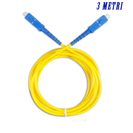 Cavo fibra ottica connettore rapido SC UPC per suono senza distorsioni per ingresso toslink digital surround cavo optical audio digitale - enzoled