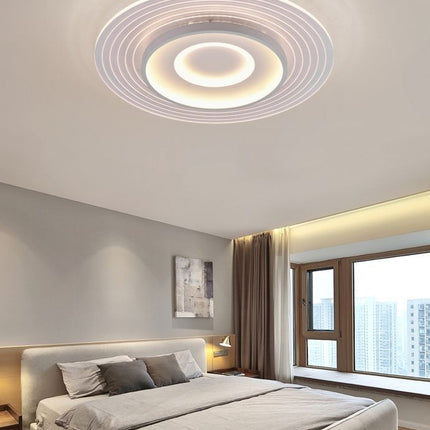 Lampade Soffitto 38W 3000K - Design Bianco con Materiali Compositi per Interni Accoglienti enzoled
