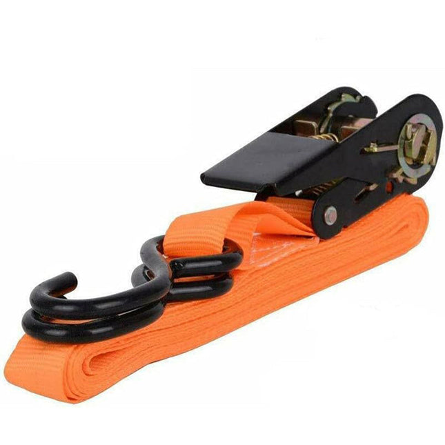 Cinghia ancoraggio cricchetto 250kg 5m x 25mm gancio S enzoled