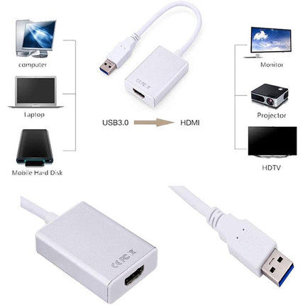 Convertitore video da usb 3.0 a HDMI notebook tv adattatore full hd