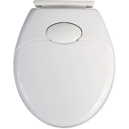 Copriwater universale bianco con adattatore riduttore per bambini