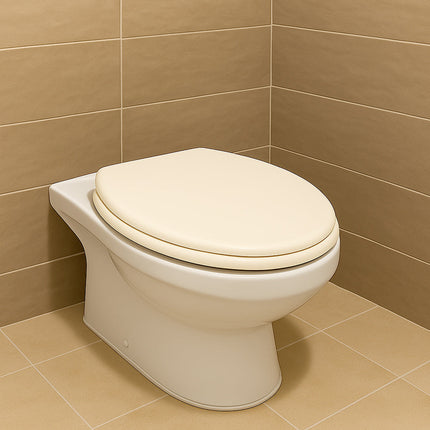 Copriwater universale in legno mdf con cerniere vari colori enzoled