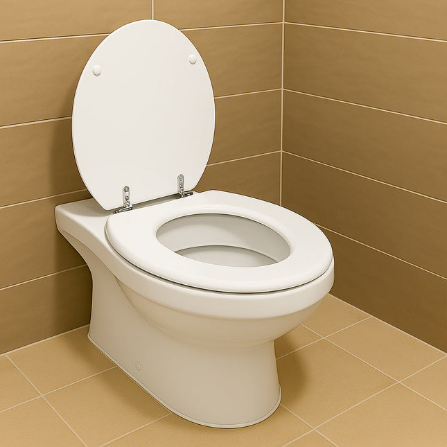 Copriwater universale in legno mdf con cerniere vari colori enzoled