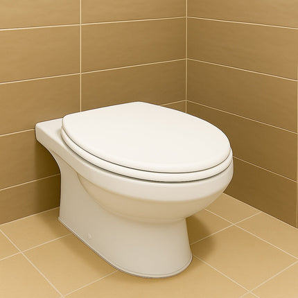 Copriwater universale in legno mdf con cerniere vari colori enzoled