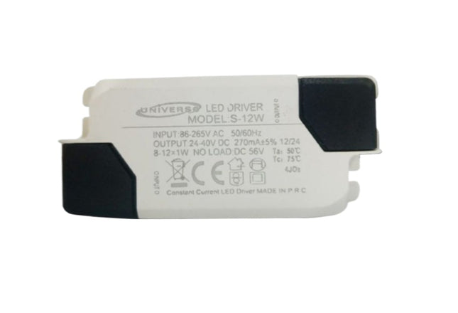 Alimentatore per pannelli LED 8-12W - Trasformatore per plafoniere e luce a soffitto | Alta efficienza e compatibilità enzoled