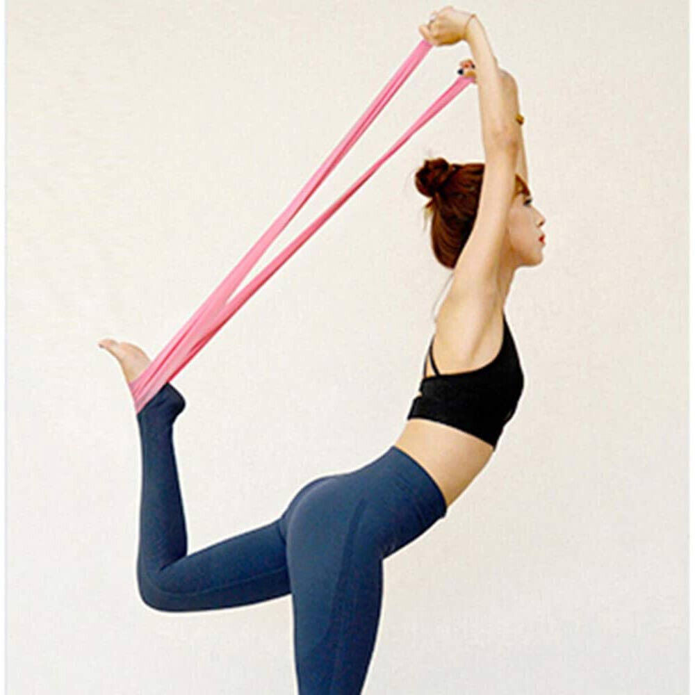 Banda elastica per allenamento fascia pilates per trazioni assistite crossfit resistenza sport riabilitazione 150x15 cm - enzoled