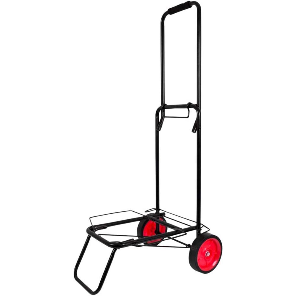 Carrello multiuso pieghevole richiudibile portapacchi carrellino a 2 ruote porta zaini valige borsa della spesa con elastico di sicurezza - enzoled