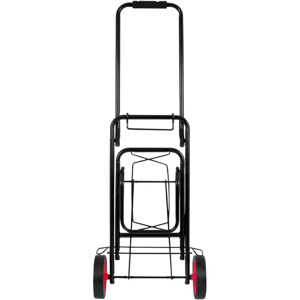 Carrello multiuso pieghevole richiudibile portapacchi carrellino a 2 ruote porta zaini valige borsa della spesa con elastico di sicurezza - enzoled