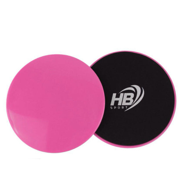 Coppia di dischi per esercizi di fitness disco cursore di scorrimento sliders doppio lato vari colori - enzoled