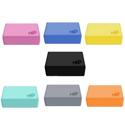 Mattoncini yoga 2 pezzi blocchi in schiuma eva blocco supporto per esercizi pilates stretching leggeri 120 gr - enzoled