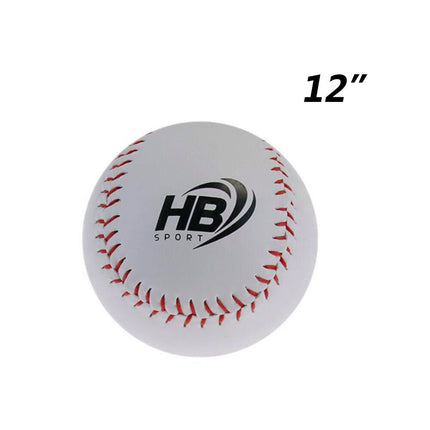 Set 2 Palle da softball 12 pollici palla da baseball per l'allenamento accessorio sportivo - enzoled