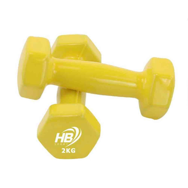 Pesi manubri da 2 kg sport 2 pz manubrio peso allenamento fitness sport dody duling - enzoled