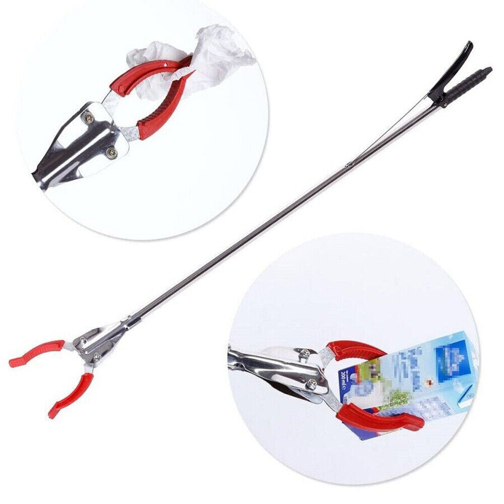 Pinza prenditutto prensile 90 cm asta raccoglitore prendi raccogli tutto oggetti e rifiuti - enzoled