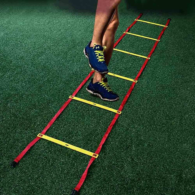 Scala di Allenamento Calcio scaletta per Fitness Training spedd aility Ladder 4 e 6 Metri - enzoled