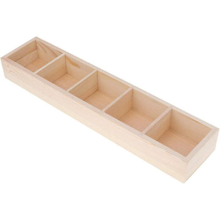 Scatola in legno personalizzabile contenitore portaoggetti per bustine di the scatole decorative decoupage - enzoled