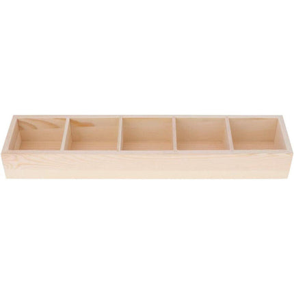 Scatola in legno personalizzabile contenitore portaoggetti per bustine di the scatole decorative decoupage - enzoled