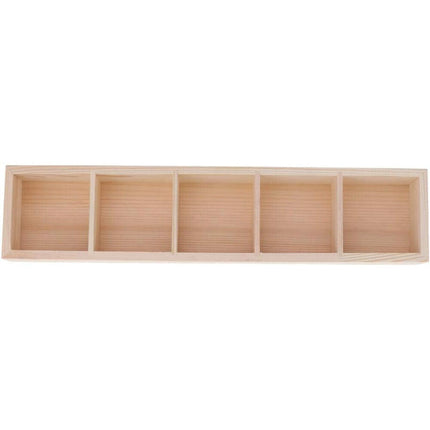 Scatola in legno personalizzabile contenitore portaoggetti per bustine di the scatole decorative decoupage - enzoled