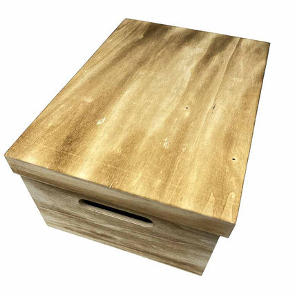 Scatole in legno con coperchio personalizzabile set 5 pezzi decoro per decoupage portagioie matrioska scatola cofanetto porta oggetti - enzoled