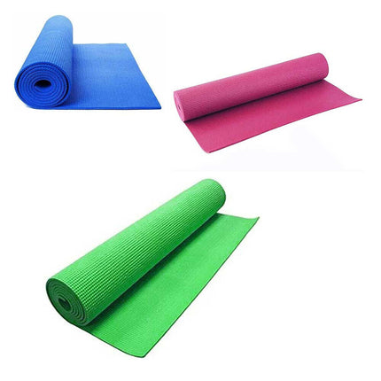 Tappetino yoga 173x61 antiscivolo tappeto palestra fitness aerobica pilates ginnastica spessore 4 mm - enzoled