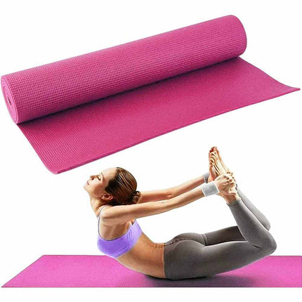 Tappetino yoga 173x61 antiscivolo tappeto palestra fitness aerobica pilates ginnastica spessore 4 mm - enzoled