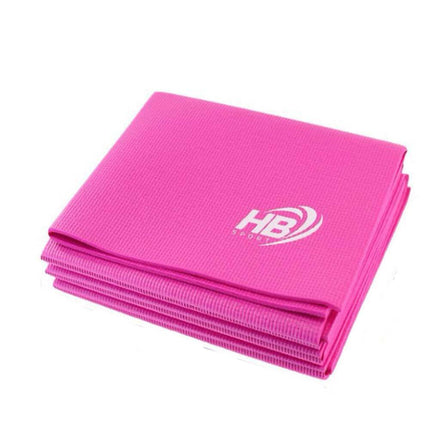 Tappetino yoga pieghevole 173x61 antiscivolo tappeto palestra fitness aerobica pilates ginnastica spessore 4 mm - enzoled