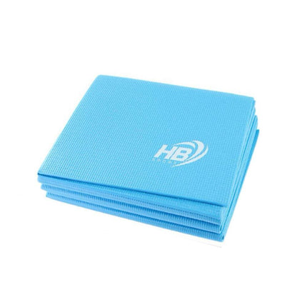 Tappetino yoga pieghevole 173x61 antiscivolo tappeto palestra fitness aerobica pilates ginnastica spessore 4 mm - enzoled