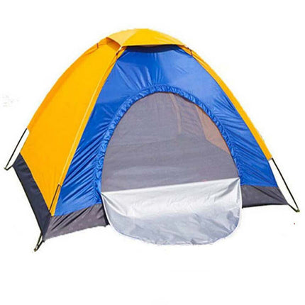 Tenda da mare campeggio 4 posti con zanzariera sacca per il trasporto igloo 200x200 cm - enzoled