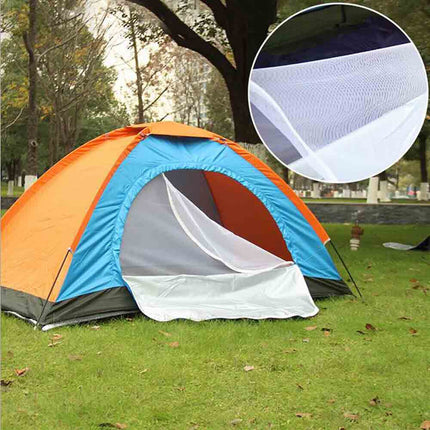 Tenda da mare campeggio 4 posti con zanzariera sacca per il trasporto igloo 200x200 cm - enzoled