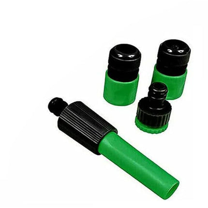 Tubo irrigazione da giardino in pvc verde con accessori raccordi  tubo acqua per giardinaggio 15 20 metri - enzoled