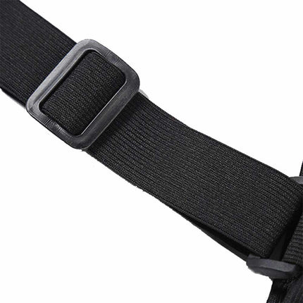 Tutore per schiena con bretelle regolabile fascia elastica con chiusura strappo cintura di sostegno lombare - enzoled