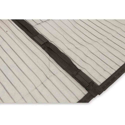 Zanzariera magnetica nera per porte finestre tenda chiusura con calamita antizanzare insetti mosche universale varie misure - enzoled