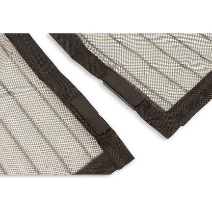 Zanzariera magnetica nera per porte finestre tenda chiusura con calamita antizanzare insetti mosche universale varie misure - enzoled