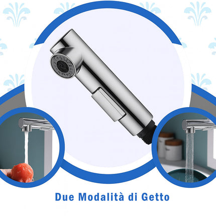 Doccetta di ricambio per miscelatore 2 modalità di getto attacco ½”